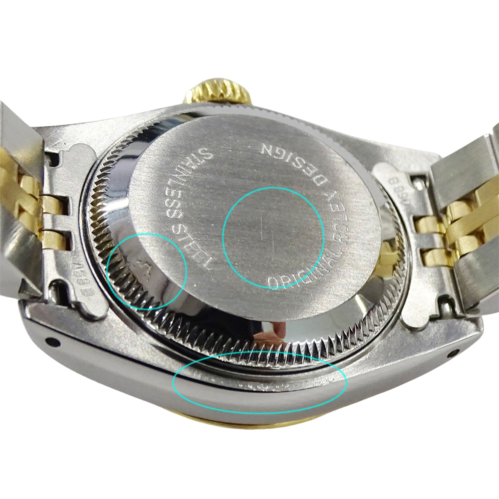Rolex Datejust 69173 (R-serial number) Ladies' Watch, Champagne Tapestry, Aut... - Picture 7 of 16